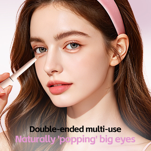 Crayon Eyeliner Double Pointe Noir Imperméable Longue Tenue Gel Effet Ombre à Paupières Aegyo-sal Marque Privée - Product Image 2
