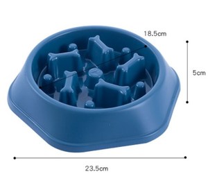 Không Trượt Pet Chậm Trung Chuyển Con Chó Bát PP Nhựa Pet Ăn Slo Thực Phẩm Bát Con Chó Mèo Nguồn Cung Cấp Vật Nuôi Bát & Trung Chuyển Cho Chó Đào Tạo - Product Image 5