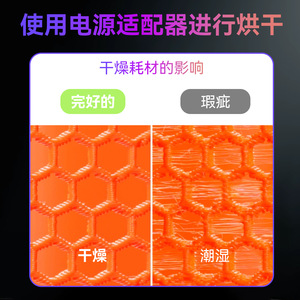 Adaptador de corriente Lin'ao 3D AMS 2 Pro 24V 4A para impresora 3D, sistema de alimentación automática, función de secado - Product Image 3