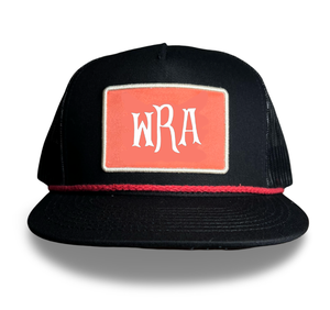 Casquettes de camionneur personnalisées à 5 panneaux 6606, casquette de baseball sportive à 5 panneaux, dos en maille, fermeture à pression, avec logo tissé personnalisé - Product Image 1