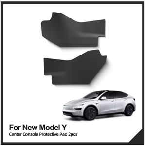 Pour Tesla modèle Y Juniper/Launch 2025 <span class=keywords><strong>voiture</strong></span> contrôle central côté Anti coup de pied accessoires sortie d'air Anti coup de pied tapis de protection - Product Image 2