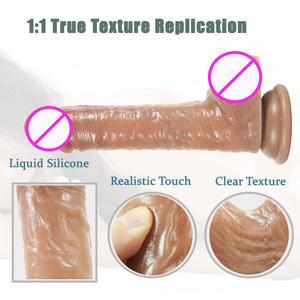 Großhandel Tintenfisch-Silikon-Dildo mit G-Punkt-Stimulation, hautfreundlichem Gefühl, klarer Textur und biegsamem, flexiblen Riesenpenis für Frauen - Product Image 3