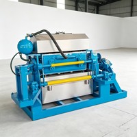 Machine pratique pour mini-plateaux à œufs en papier, solution de recyclage de papier usagé pour les petites entreprises de production de cartons à œufs