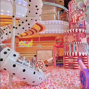 CE sertifikalı yüksek kalite kapalı oyun alanı ekipmanları Loft slayt labirent Playhouse okul ev veya bakım için yumuşak oyun ayarları - Product Image 4