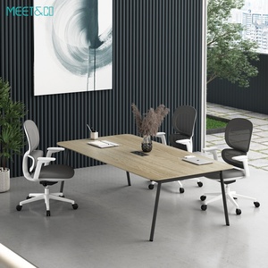 Modern Simple Design Professional Office Conference <b>Table</b> Durable Staff Manager Meeting <b>Desk</b> Furniture for Office Use - Product Image 2