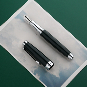 Majohn Nieuwe Maan <span class=keywords><strong>3</strong></span> Dark Jade Groene Vulpen Metaal Kleur Bakken Verf Extra Fine Art Penpunt Student Kalligrafie Pen made In China - Product Image 2