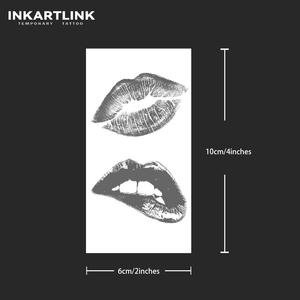 Tatuajes de <span class=keywords><strong>Labios</strong></span> Sexys al por Mayor, <span class=keywords><strong>Tatuaje</strong></span> de Larga Duración de 15 Días, Resistente al Agua, Arte Corporal Natural con Jugo de Frutas para Brazos, Suministro al por Mayor - Product Image 4