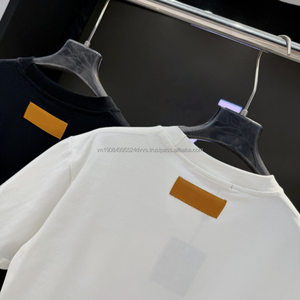 Vente en gros de t-shirts pour hommes en coton 100% original, style vintage, imprimés, style Luis, tricotés - Product Image 2