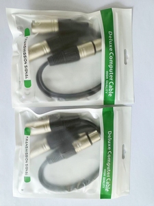3pin <span class=keywords><strong>XLR</strong></span> femmina a doppio maschio spina Y Splitter cavo cavo del microfono - Product Image 6