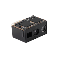 DE2166 Mini lector de código QR de montaje fijo USB TTL RS232 motor de escaneo con cable Módulo de escáner de código de barras integrado en Stock