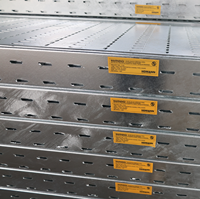 Hdmann - Certifié ABS - Résistant à la corrosion - Acier inoxydable SS316 - Chemin de câbles pour la distribution électrique des navires marins