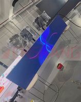 Pantalla LED para Exteriores e Interiores P2.5 P5, Pantalla LED Vertical de Matriz de Puntos, para Supermercados, Tiendas de Conveniencia, Mostradores de Caja