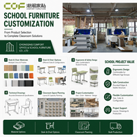 Bureau d'étude pour enfants, table d'étude pour étudiants, ensemble bureau et chaise réglables pour l'école, bureau pour enfants