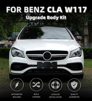 Kit Carrosserie Chaud CLA 45 Classe pour Mercedes-Benz W117 Facelift CLA45 Complet Pare-chocs Avant Arrière Jupes Latérales Calandre Carrosserie 2013 à 2019
