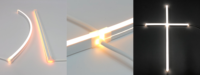 Bande LED néon flexible étanche 10*10mm, CRI élevé, DC24V, découpe libre, longue durée de vie, blanche, pour éclairage décoratif intérieur et éclairage d'accentuation architectural