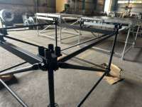 Scène mobile haut de gamme 4x8 pieds pour événements en plein air, concerts, scène Layher, centre de scène pour événements en plein air, location