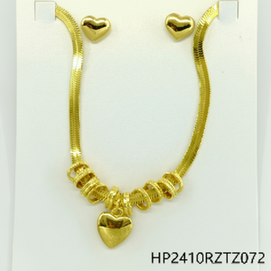 Bracciale a catena di forma geometrica da donna alla moda Set di gioielli Casual per feste - Product Image 1