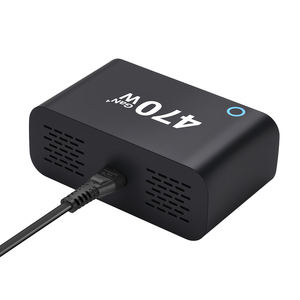 Station de charge USB-C multiport 405W, chargeur mural de bureau, GaN PD 140W, sortie totale 470W, ignifuge, prise USA/UK/EU/AU - Product Image 3