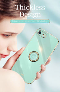 Per <span class=keywords><strong>iPhone</strong></span> <span class=keywords><strong>6S</strong></span> <span class=keywords><strong>Plus</strong></span> <span class=keywords><strong>custodia</strong></span> per donna ragazze placcatura supporto per cavalletto ad anello magnetico con rotazione 360 integrato - Product Image 6