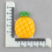 Hars Haarclip Accessoires Fruit Slice Ananas Aardbei Cherry Koelkast Sticker