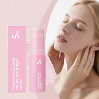 Pelembap Bibir Multi-Fungsi Pink dengan PDRN Kolagen Anti-Kerut untuk Semua Jenis Kulit Wanita