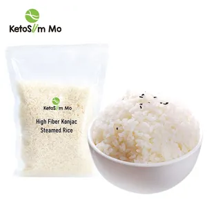 تصنيع المعدات الأصلية لذيذة مطاطية منخفضة جي السكر الألياف المشروب جاهز في 10 دقائق مسبقة الصنع السكري Konjac الأرز