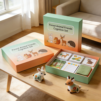 Cartes d'association cognitives imprimées en usine, jeu éducatif amusant pour enfants, cartes flash, 7-9 ans, puzzle culturel personnalisé