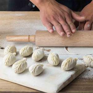 Mini rouleau à pâtisserie en bois outils de cuisson durable antiadhésif pâte pâtisserie <span class=keywords><strong>Pizza</strong></span> rouleau à pâtisserie - Product Image 4