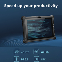 Windows 11 Tablet Pc Pda Pantalla táctil de 10 pulgadas 700Nits Wifi 6 Panel Pc Tablet industrial resistente con escáner Honeywell N3680