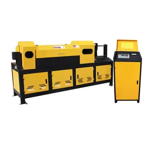 PC wire straightening and cutting machine for concrete pile