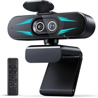 EMEET C60E Çift Kameralı 4K USB Akışlı Geniş Açılı Telefoto Kameralar Maksimum 11X Hibrit Zoom PDAF Otomatik Odaklama Uzaktan Kumanda RGB