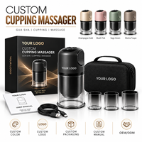 Masseur à ventouses sous vide, masseur du cuir chevelu et du corps, Gua Sha, machine de sculpture et d'amincissement, masseur électrique sans fil anti-cellulite