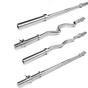 صالة الألعاب الرياضية رفع الأثقال m m m standard bar EZ طقم قضيب حديدي قابل للتعديل رفع الأثقال قضيب حديدي مقوس - Product Image 2