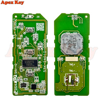 Clé de télécommande originale K77/K01/K96 pour moto scooter avec 3 boutons Démarrage à distance Matériel ABS Puce ID47 433MHz