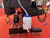 Impresora de Inyección de Tinta Eco-Solvente Automática de 2 Cabezales para I3200, 2.1m, para Carteleras Fotográficas Exteriores, Rollo a Rollo, Tela Flexible, Bomba de Motor Nueva