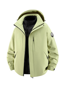 Chaqueta Gore-Tex para mujer, chaqueta de plumón tres en uno, abrigo de montañismo impermeable y cortavientos para otoño e invierno, para <span class=keywords><strong>hombre</strong></span> - Product Image 4
