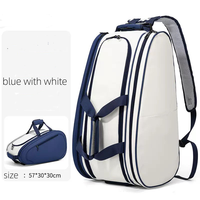 Sac de sport et sac à dos de pickleball et padel grande capacité, personnalisé avec logo, de qualité supérieure, style tendance avec cadre externe