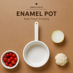 En gros, ensemble de casseroles et poêles en émail blanc avec <span class=keywords><strong>passoire</strong></span> et égouttoir, pour la préparation rapide des aliments pour bébés et la cuisson en petites quantités, ustensiles de cuisine - Product Image 4