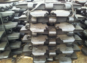 <span class=keywords><strong>KH180</strong></span> के लिए क्रॉलर क्रेन के लिए ट्रैक जूता पिच 203mm, 762MM लंबी - Product Image 4