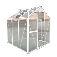Mini serre en aluminium One One Tiny House, idéale pour les plantes d'intérieur