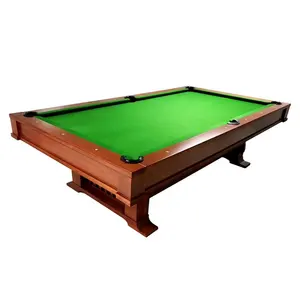 2019 klasik ahşap standart boyut özelleştirilmiş bilardo masası ile andy 900 masa örtüsü