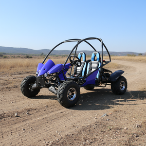 Kart à pédales tout-terrain pour adultes 200cc à transmission par chaîne et frein à disque 200 - Product Image 2
