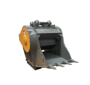 Benna Frantumatrice GT per Escavatori con Piastra a Mascella e Motore per Escavatori da 12-18 Tonnellate, Alta Capacità di Frantumazione 0,7m, Peso 2300kg - Product Image 3