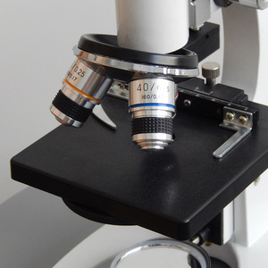 Biological Microscope 40X 0.25 Objective Lens Manual Calibration For Student Science Experiments Observation - Product Image 1