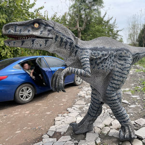 Activités d'Halloween, costume de dinosaure animatronique, tenue de dinosaure réaliste pour adulte - Product Image 1