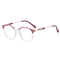 Partagas 2025 mode TR90 rond mignon Anti lumière bleue bloquant les lunettes cadre optique lunettes pour enfants enfants filles