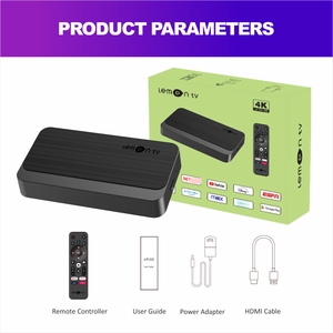 Lemon <span class=keywords><strong>TV</strong></span> L2 Allwinner H618 Smart <span class=keywords><strong>TV</strong></span> Box 2G16G WIFI6 BT5.4 Quad Core 4K Android 12 <span class=keywords><strong>TV</strong></span> Box Set Top Box - Product Image 6