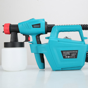 <span class=keywords><strong>Pistolet</strong></span> à <span class=keywords><strong>Peinture</strong></span> Électrique HVLP 800W <span class=keywords><strong>Haute</strong></span> <span class=keywords><strong>Pression</strong></span> à Main, Pulvérisateur Airless Portable <span class=keywords><strong>Haute</strong></span> Puissance 800ml pour <span class=keywords><strong>Peinture</strong></span> Latex - Product Image 5