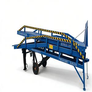 Ramp Hidrolik Portabel yang Dapat Disesuaikan, Ramp Pemuatan Bergerak Multifungsi, Trailer Forklift Terminal Kontainer LS DCQ--2ZD - Product Image 2