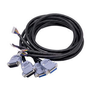 Cable Conector DB15 a 9 Pines XH2.54 de 1M, Arnés de Cableado Industrial para PLC, Núcleo de Cobre, Aislamiento de PVC, Instalación Estática - Product Image 1